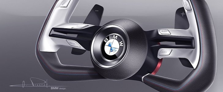 BMW Concept steering wheel