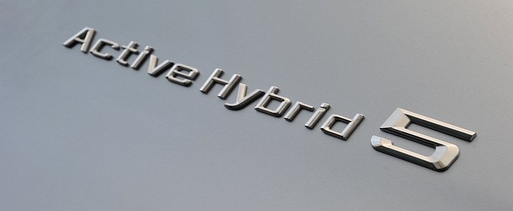 BMW ActiveHybrid5 badge