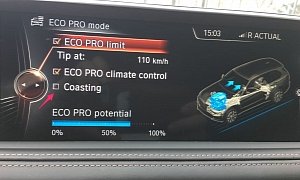 BMW Winter Driving Tip: Eco Pro On, Coasting Off