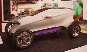 BMW Worked on a 3D Printable Concept Vehicle for the Serengiti