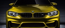 BMW Working on 2014 M4 DTM Car