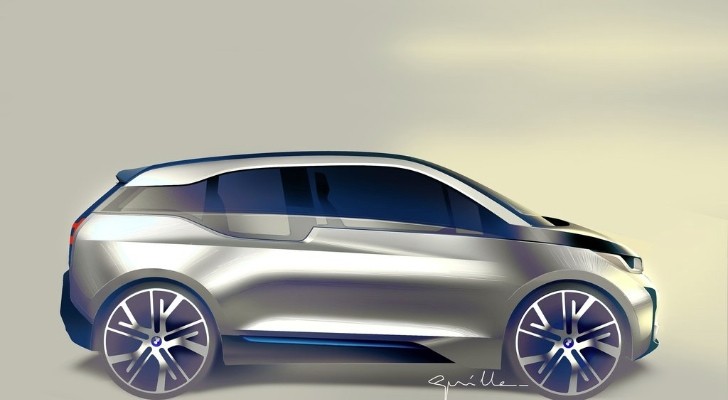 BMW i3 Sketch