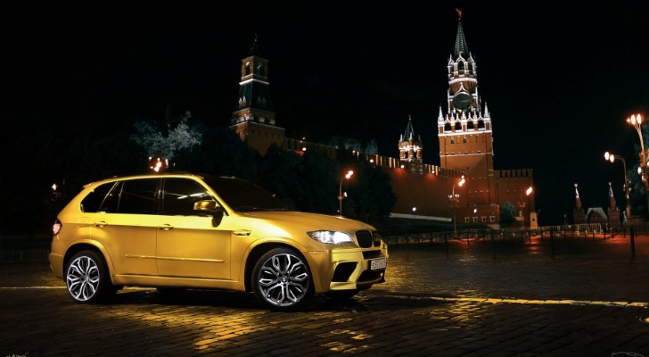 BMW X5 M in Russia