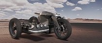 BMW X Long Range Electric Bike Concept Can Pack Extra Batteries in the Sidecar