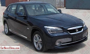 BMW X1 Clone, Zinoro, Spotted without Camouflage in China