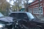 BMW X1 Crashes into Lada in Russia