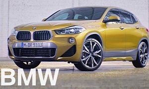BMW X2 Commercial Has Robot Spider Fight and Gold-Covered Everything