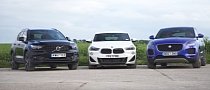 BMW X2 vs. Volvo XC40 vs. Jaguar E-Pace: Which Small Premium SUV is Best?