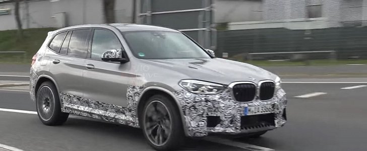 BMW X3 M Looks Fast, Doesn't Sound Amazing at the Nurburgring