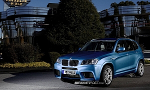 BMW X3 M Rendering Released