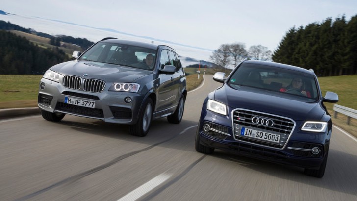 BMW X3 vs Audi SQ5
