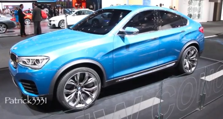 BMW X4 Concept at Dubai Motor Show