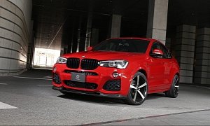 BMW X4 Gets 3D Design Tuning Program