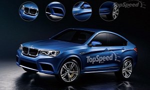 BMW X4 M Rendered, Not Expected Before 2017