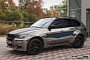 BMW X5 Gets Chrome Wrap and Hamann Goodies in Russia