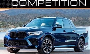 BMW X5 M Competition Pickup Doesn’t Go Digital Racing, Still Makes for a Very Posh Truck