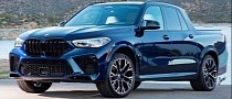 BMW X5 M Competition Pickup Doesn’t Go Digital Racing, Still Makes for a Very Posh Truck