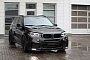 BMW X5 with Lumma CLR RS Looks Sinister in Black