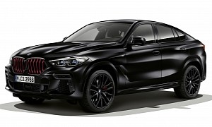 BMW X6 Black Vermilion Edition Wears Red Lipstick in Brazil, Costs Way More Than It Should