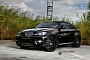 BMW X6 Comes With Matte Black Wheels from Strasse