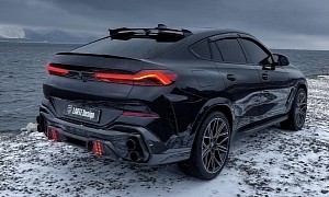 BMW X6 Looks Like a Ship From 'The Expanse' Thanks to Aggressive LARTE Design Body Kit