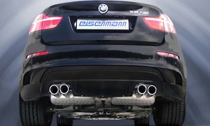 BMW X6 M Receives Eisenmann Exhaust