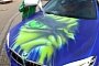BMW X6 Paintjob Reveals Inner Hulk When You Pour Hot Water On It
