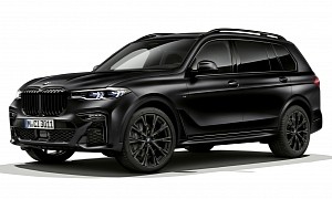 BMW X7 Edition in Frozen Black Is a Veritable Dark Knight That You Cannot Buy in the West