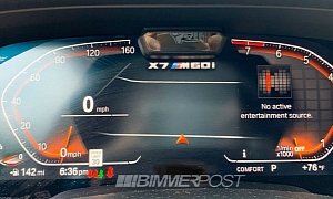 BMW X7 M60i Digital Instrument Panel Leaked, Hints at V12 Monster