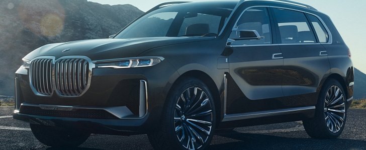 BMW X7 Revealed as iPerformance Concept Ahead of Frankfurt