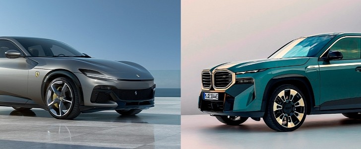 BMW XM vs. Ferrari Purosangue comparison