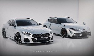 BMW Z4 and Toyota Supra Now Act as “Bad Brothers” for Fake Shooting Brake Reasons