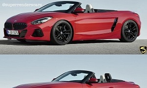 BMW Z4 Becomes Envious of Corvette Z06 Hype, Morphs Into Mid-Engine R8 Offense