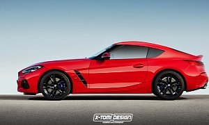 2019 BMW Z4 Coupe Rendering is a Toyota Supra Mashup