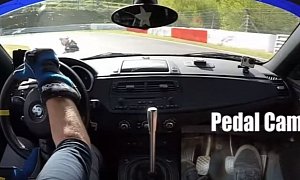 BMW Z4 M Coupe vs. Kawasaki Z1000SX Nurburgring Chase Is a Heel-And-Toe Lesson