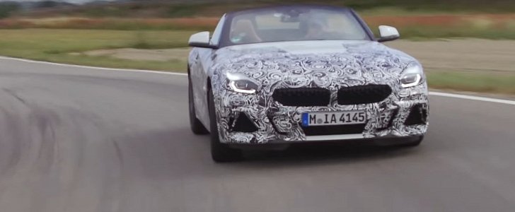 BMW Z4 Prototype Test Drive Video Talks the Talk