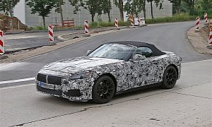 2018 BMW Z5 Prototype Spotted Driving In The City