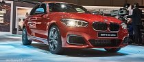 BMW’s 1 Series Facelift Shown to a Live Audience for the First Time in Geneva