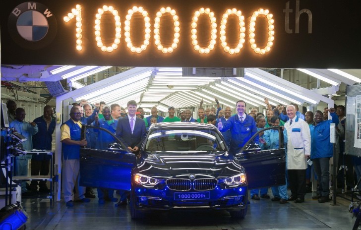 BMW Celebrates 1 million cars built in South Africa