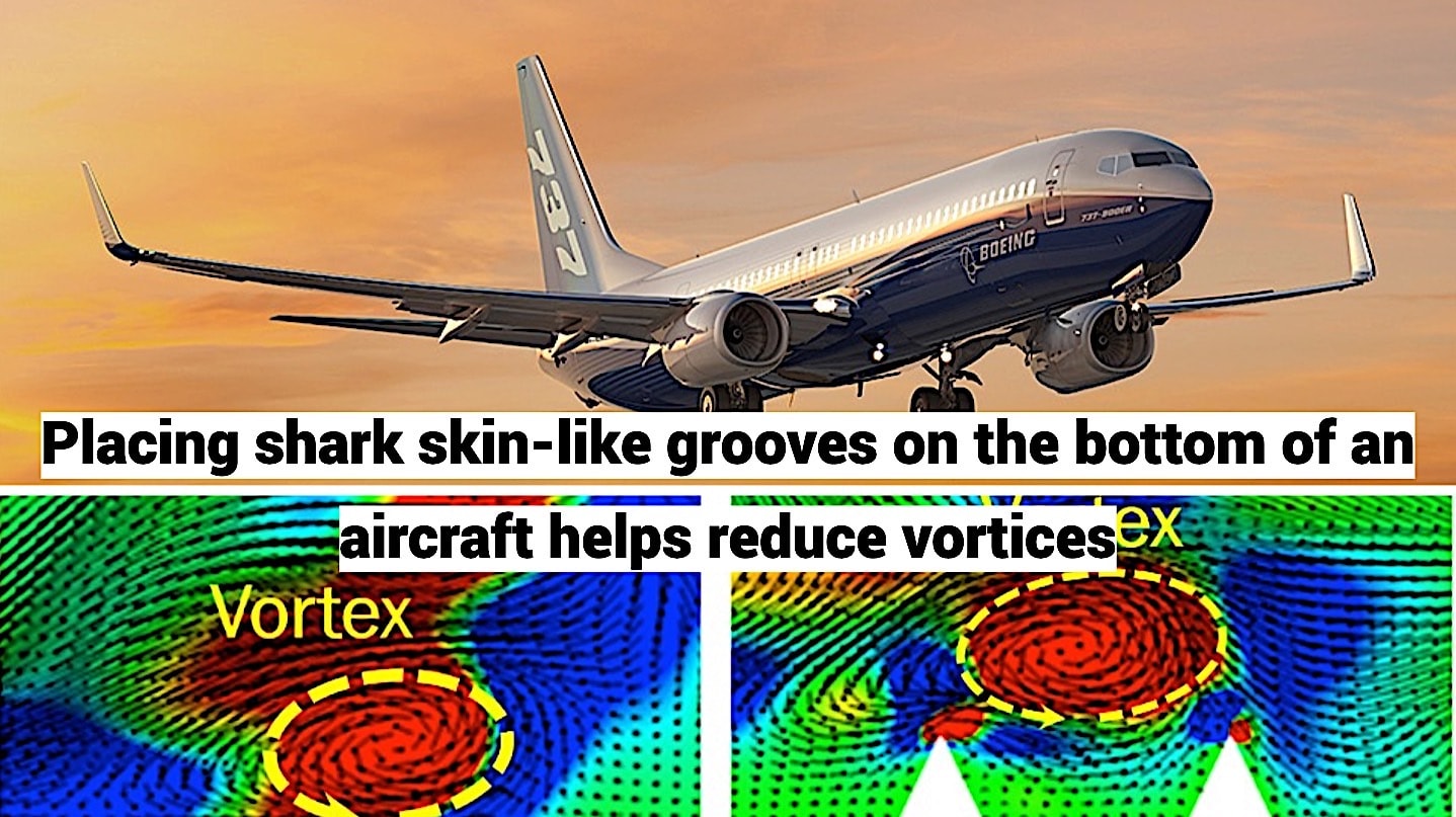 Boeing 737s Fly With Shark Skin-Inspired Grooves on Their Bodies