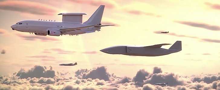 Boeing animation showing the Airpower Teaming System in action 