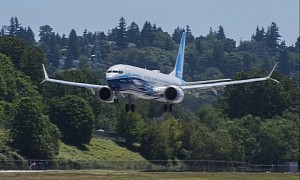 Boeing's Largest 737 MAX Airplane Takes to the Sky for the First Time