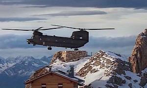 Boeing Shows Why the H-47 Chinook Is Awesome, the King of Pinnacle Landings