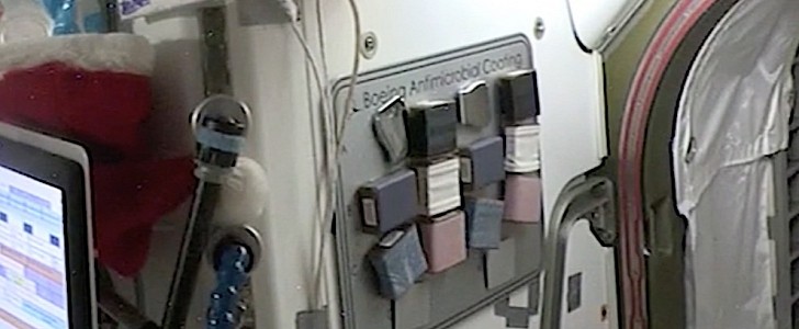 Astronauts asked to repeatedly touch these objects to test a new surface coating material