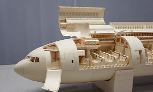 Boeing 777 Skillfully Recreated from Paper in 1/60 Scale <span>· Video</span>