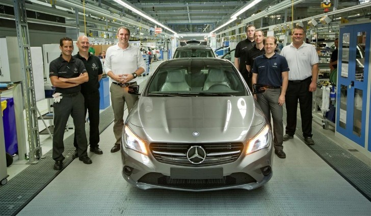 Mercedes-Benz CLA Production Line