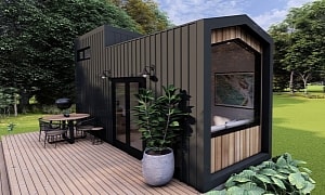 Bondi Tiny House Is a Stylish Sanctuary for Outdoor Enthusiasts