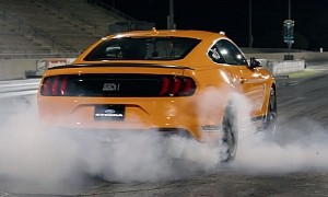 Bone Stock 2021 Ford Mustang Mach 1 Does Quarter-Mile Runs, Almost Dips Into 11s