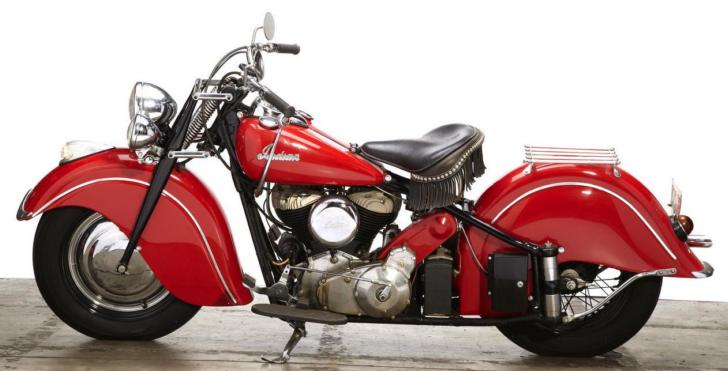 1947 Indian Chief from the Lawrence E. Lattin collection