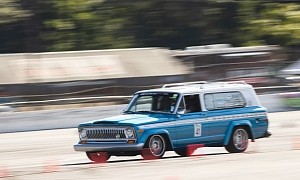 Bonkers 880 HP '75 Jeep Cherokee With 5.7-Liter Hemi Loves to Drag and Autocross